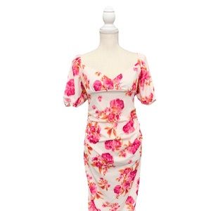 Miss Guided Maternity Floral Dress